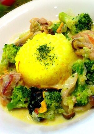 彩り野菜とチキンのクリーム煮-レシピのメイン写真