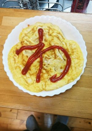 卵をのせるだけオムライス-レシピのメイン写真