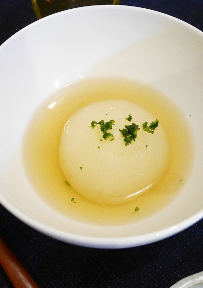新たまねぎの丸ごと煮スープ-レシピのメイン写真