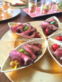 ローストビーフのサラダピンチョス-レシピのメイン写真