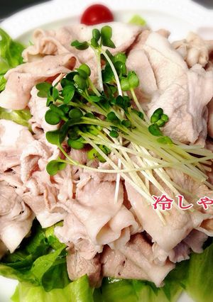 暑くなったら♪簡単！冷しゃぶ！-レシピのメイン写真