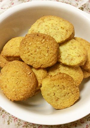 糖質制限！大豆粉フラックスシードクッキー-レシピのメイン写真
