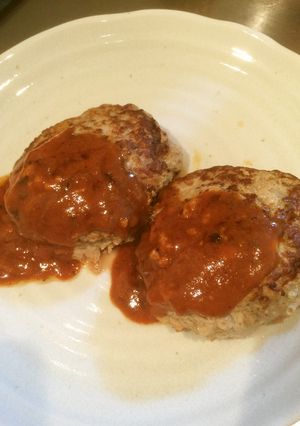 簡単で適当なハンバーグ-レシピのメイン写真