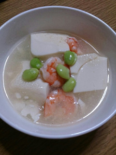 お豆腐と海老のスープ餡(*^^*)-レシピのメイン写真