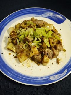 簡単!カツオとネギのピリ辛マヨ炒め-レシピのメイン写真