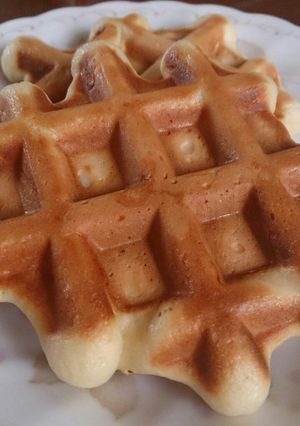 簡単ワッフル-レシピのメイン写真