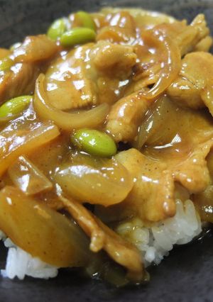 何故かたまに食べたくなるカレー丼-レシピのメイン写真