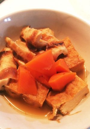 厚揚げ煮物ver超簡単-レシピのメイン写真