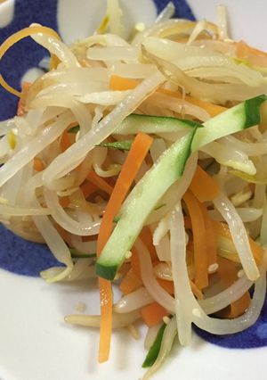 もやしと切干しの胡麻ぽん酢-レシピのメイン写真