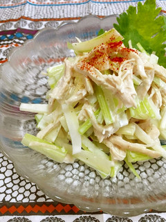 セロリと鶏肉のサラダ-レシピのメイン写真