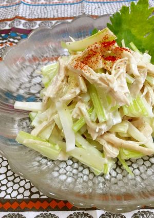 セロリと鶏肉のサラダ-レシピのメイン写真