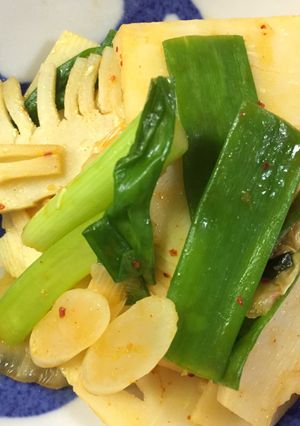 筍キムチ炒め-レシピのメイン写真