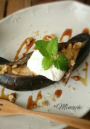 ココナッツオイルde焼きバナナ-レシピのメイン写真