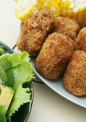 BBQ用焼きおにぎり-レシピのメイン写真