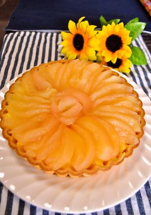 紅玉コンポートのカスタードタルト-レシピのメイン写真