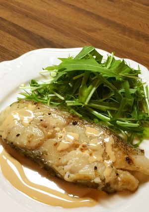 アブラカレイのアンチョビソースソテー-レシピのメイン写真