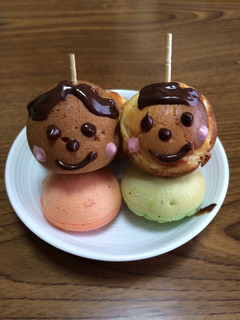 たこ焼き器でお雛様♪-レシピのメイン写真