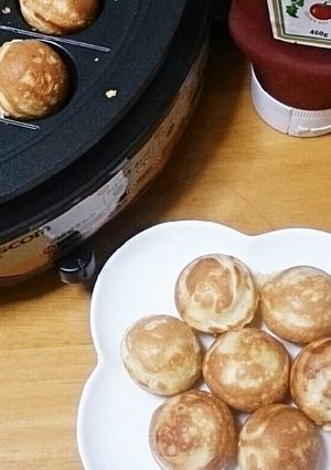 たこ焼き器でアメリカンドッグ-レシピのメイン写真