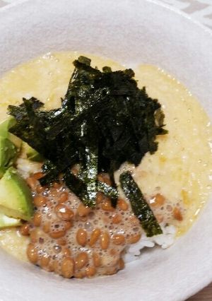 トロロのネバネバ丼-レシピのメイン写真