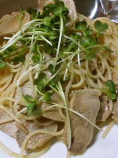 漬けおき豚肉の和風パスタ★-レシピのメイン写真