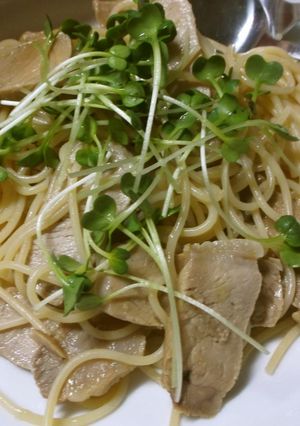 漬けおき豚肉の和風パスタ★-レシピのメイン写真