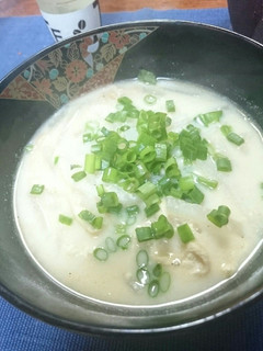 大豆粉で作ったふんわり大根スープ 塩味-レシピのメイン写真