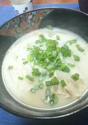 大豆粉で作ったふんわり大根スープ　塩味-レシピのメイン写真