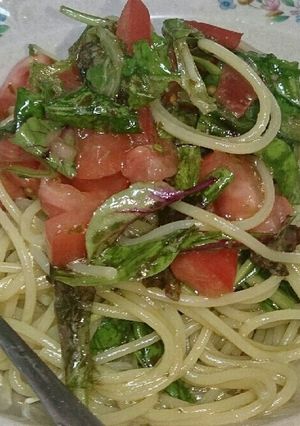 冷製バジルソースパスタ-レシピのメイン写真