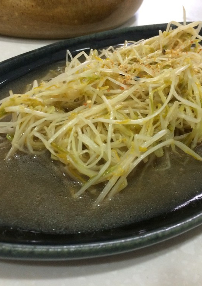 豆苗の中華炒め-レシピのメイン写真
