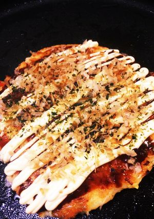 簡単！モチモチふわふわなお好み焼き-レシピのメイン写真
