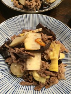 牛肉とタケノコのシンプル炒め-レシピのメイン写真