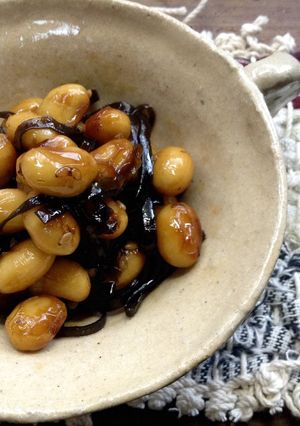 調味料いらずでカンタン！大豆ごま昆布-レシピのメイン写真
