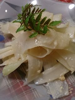 ☆ 母の味!山うどの酢みそ和え-レシピのメイン写真