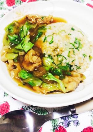 余り物で♩簡単あんかけチャーハン-レシピのメイン写真