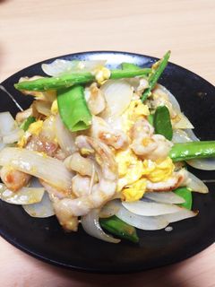 絹さやのとろとろオイスターソース炒め-レシピのメイン写真