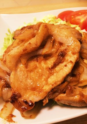油なし！豚の生姜焼き-レシピのメイン写真
