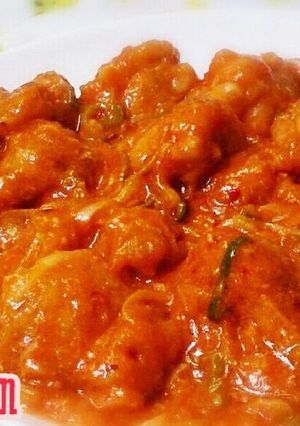 乾焼蝦仁から学んだ本格中華の鶏チリ-レシピのメイン写真