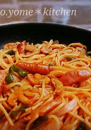 別茹不要✼ ワンパンｄｅナポリタン✼-レシピのメイン写真