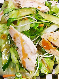 *ヘルシー*◇鶏むね肉のサラダ◇*-レシピのメイン写真
