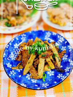 エリンギと油揚げのかりっと炒め♪-レシピのメイン写真