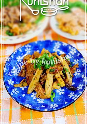 エリンギと油揚げのかりっと炒め♪-レシピのメイン写真
