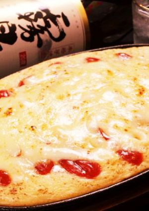 チーズとろ〜りピザ風！山芋の鉄板焼き！-レシピのメイン写真