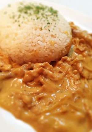 ホワイトソースで簡単ストロガノフ風-レシピのメイン写真
