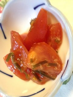 ◎ トマトの塩昆布和え-レシピのメイン写真