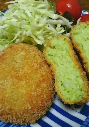 緑鮮やか♪枝豆コロッケ-レシピのメイン写真