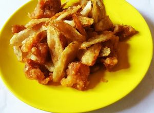 学校給食のチキンチキンごぼう-レシピのメイン写真