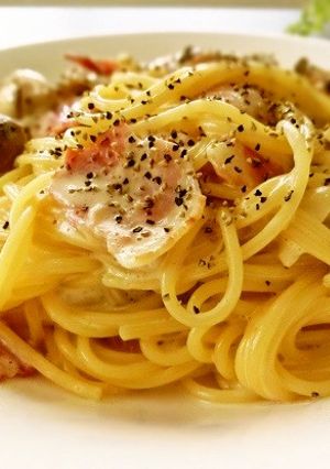私の好きな濃厚カルボナーラ-レシピのメイン写真
