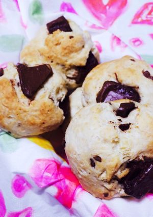 食べたい時にすぐ♩簡単チョコスコーン-レシピのメイン写真