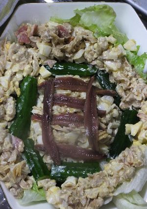 ひよこ豆とショートパスタのマヨサラダ-レシピのメイン写真