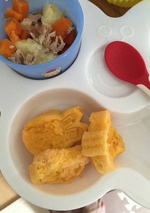 離乳食に米粉蒸しパン-レシピのメイン写真